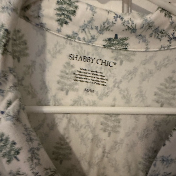 Shabby Chic Tree Patterned Pajama Set - Picture 4 of 4